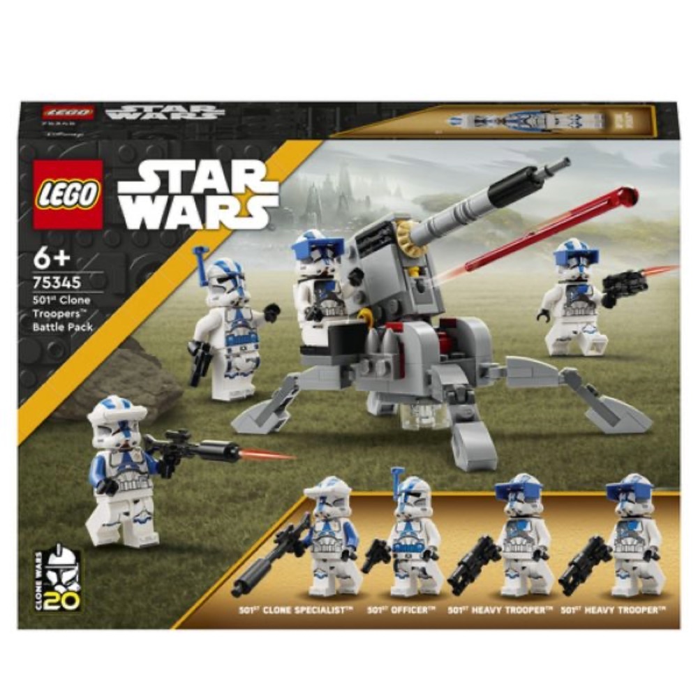 Billede af 501 Legion Clone Troopers Battle Pack - LEGO STAR WARS (75345)