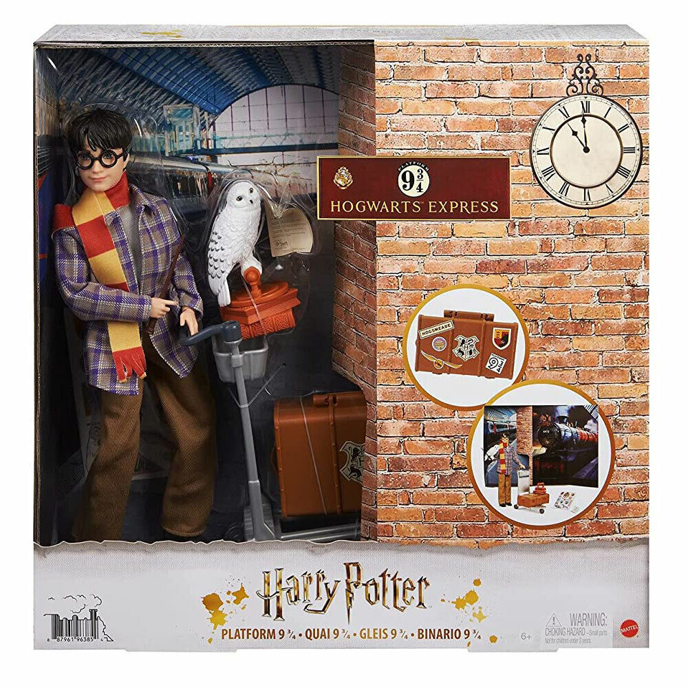Billede af Harry at Platform 9 and 3/4 - Harry Potter Dukke