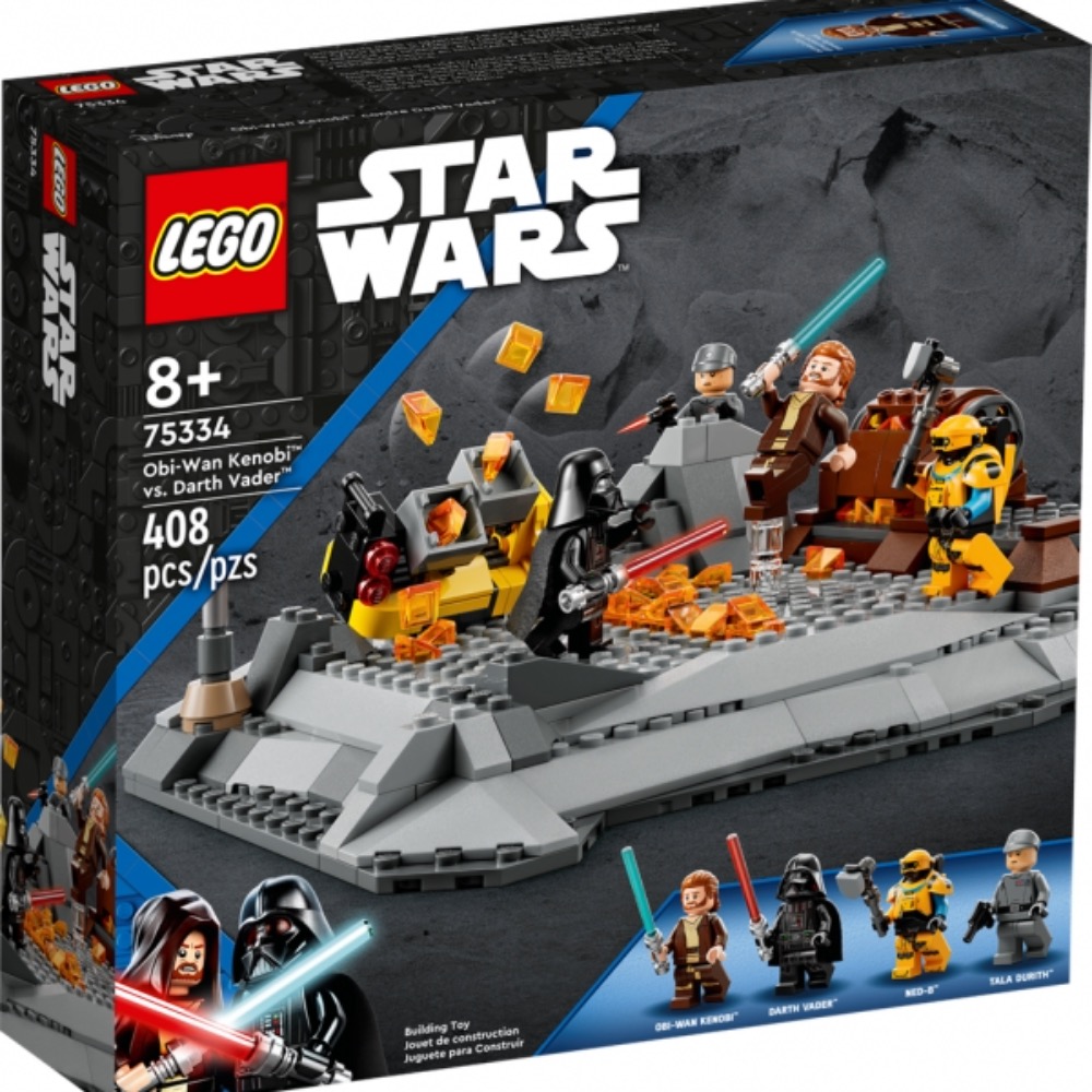 Se Obi-Wan Kenobi vs. Darth Vader - LEGO STAR WARS (75334) hos Raunea DK