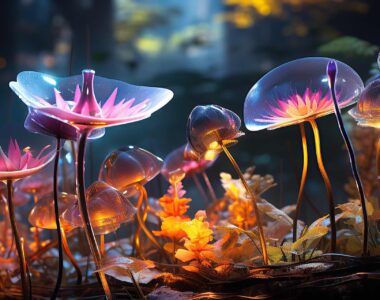 Avatar pandora illuminated plants