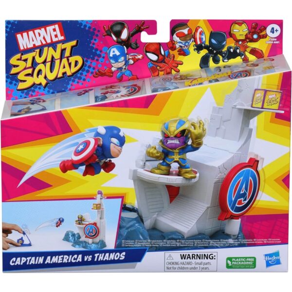 Captain America vs. Thanos - Marvel Stunt Squad