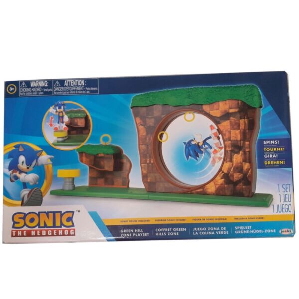 Green Hill Zone Playset - SONIC THE HEDGEHOG <6cm>