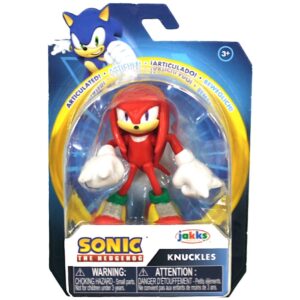 Knuckles (Modern) - Sonic The Hedgehog <Rød> - Wave 7 <6cm>