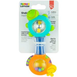 Lamaze Shakin Shells Baby Rattle - Blue