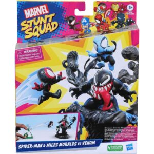 Spider-Man & Miles Morales vs Venom - Marvel Stunt Squad